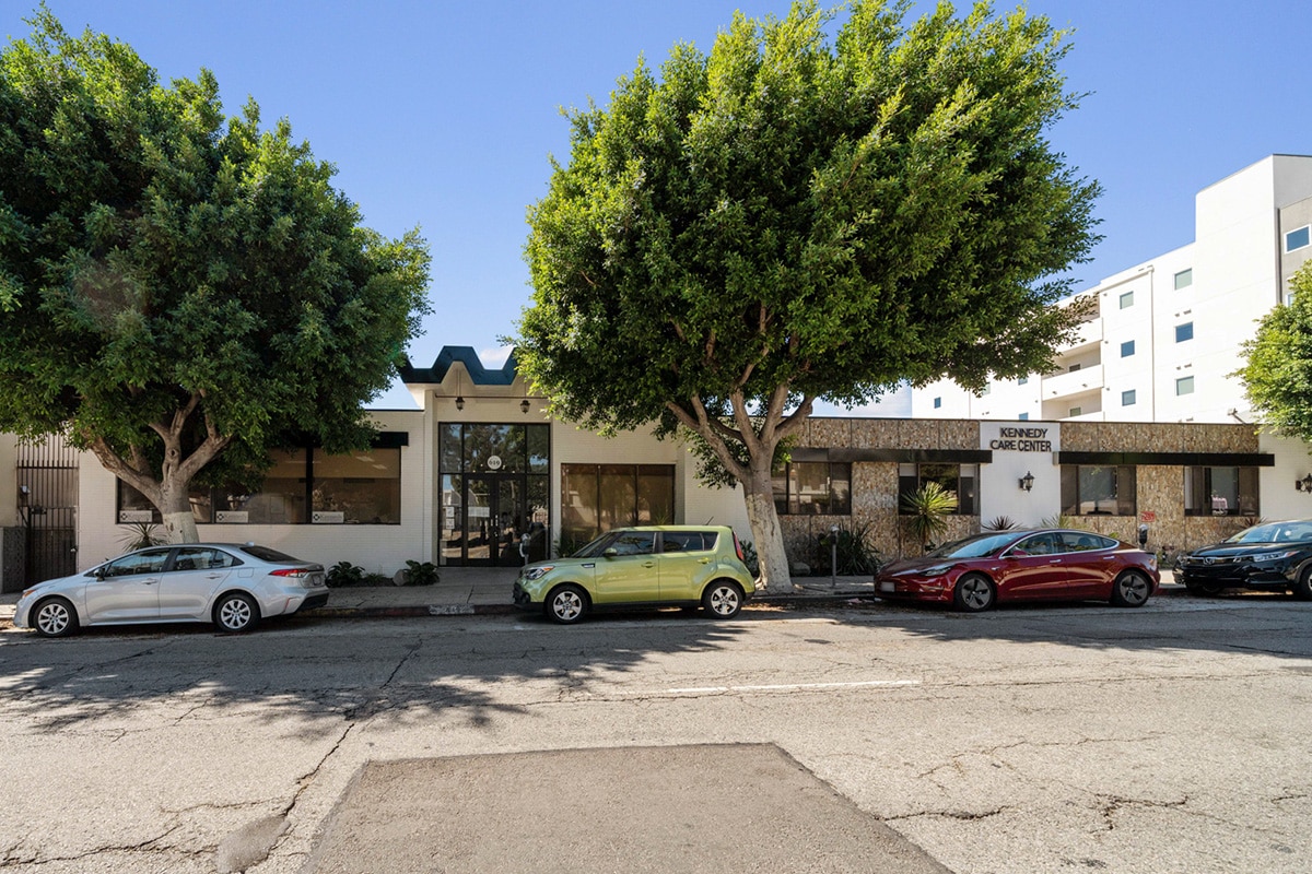 front of Kennedy Care facility